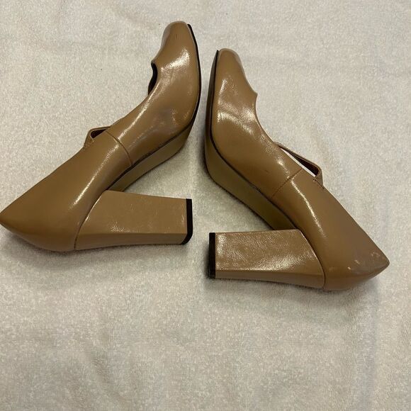 Cato Tan Heels with Strap - Picture 2 of 5